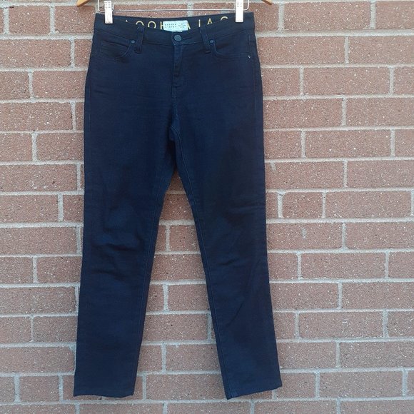 KATE SPADE Designer blue jeans BROME OOH LA LA Slim Leg 25 with MEASUREMENTS - Picture 3 of 5